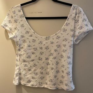 Floral dainty tee